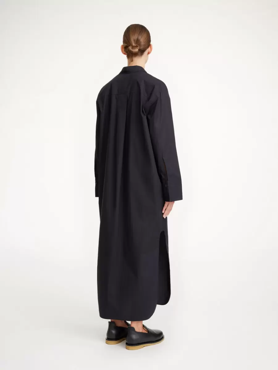 Kjoler Kvinder Perros Kjole By Malene Birger Black - 1