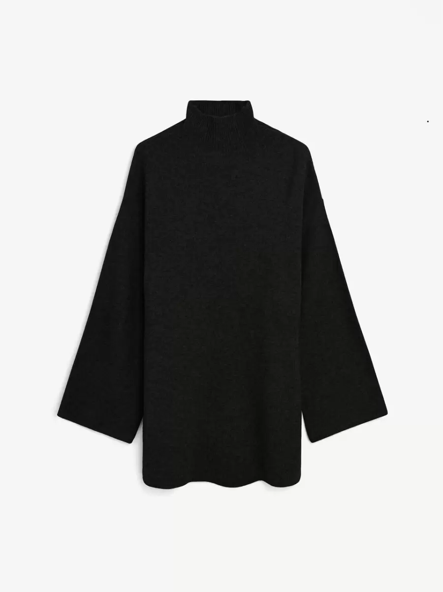 Black Camira Sweater Strik Kvinder By Malene Birger - 3