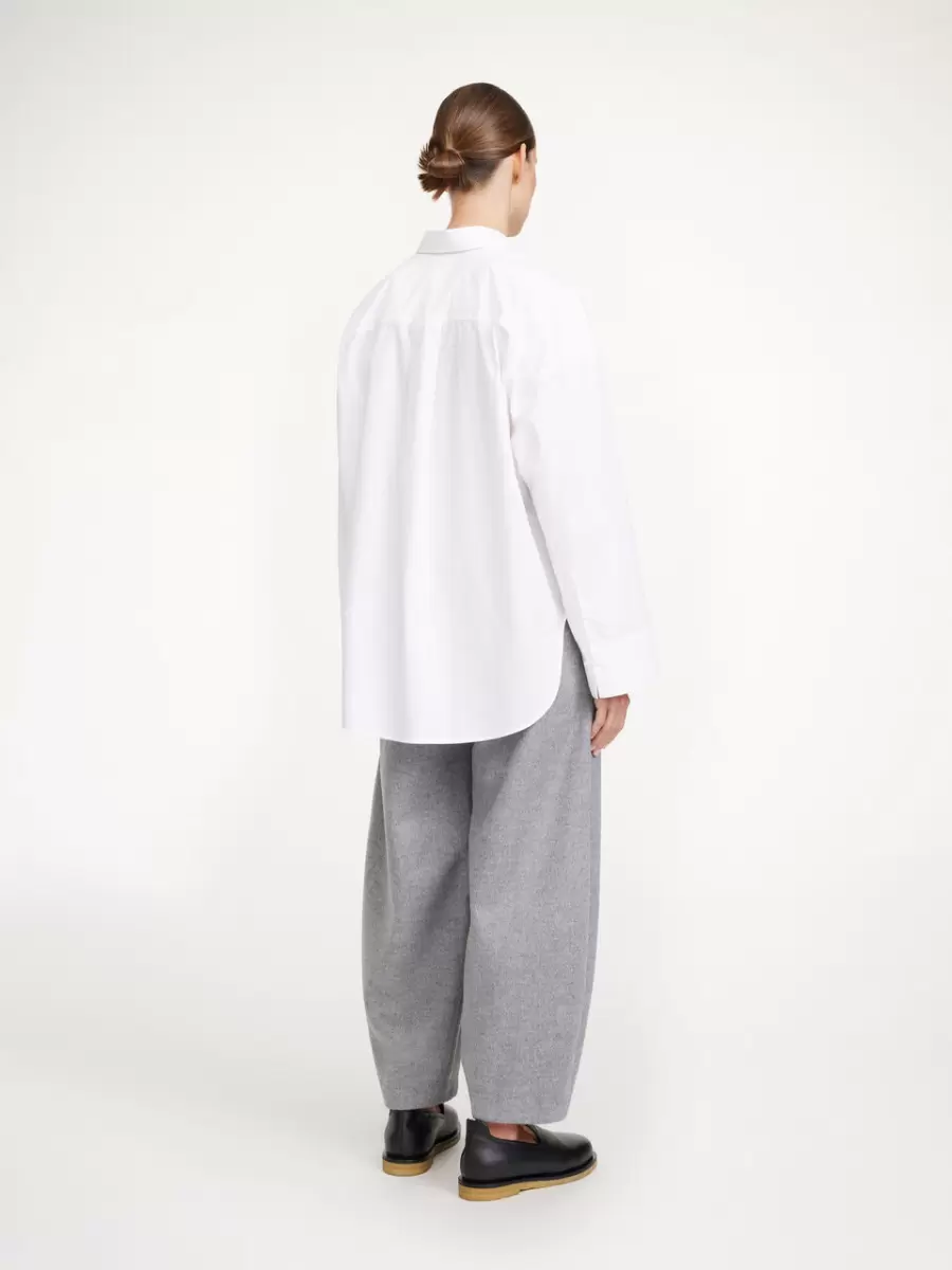 By Malene Birger Pure White Skjorter Og Toppe Kvinder Derris Skjorte - 1