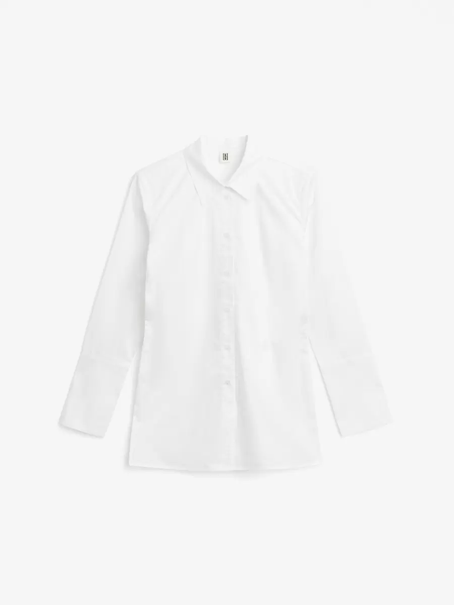Pure White Kvinder Padano Skjorte By Malene Birger Skjorter Og Toppe - 3