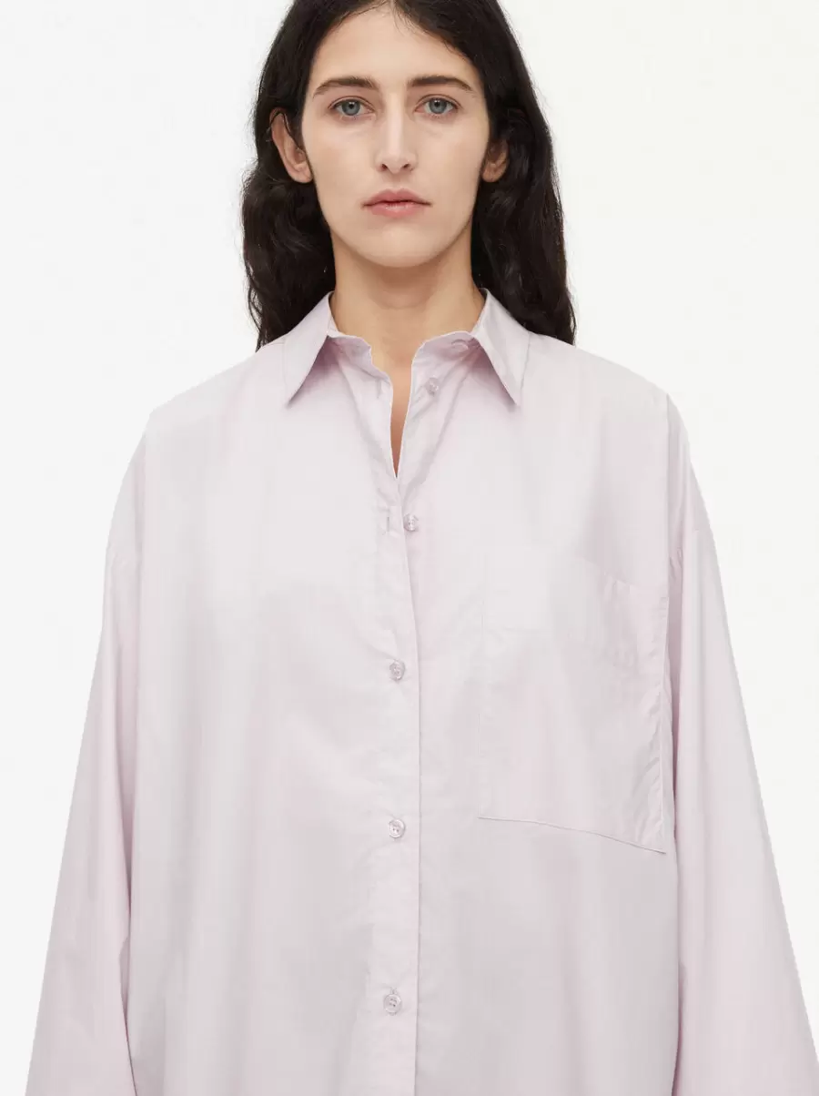 Skjorter Og Toppe By Malene Birger Derris Skjorte Pastel Violet Kvinder - 2