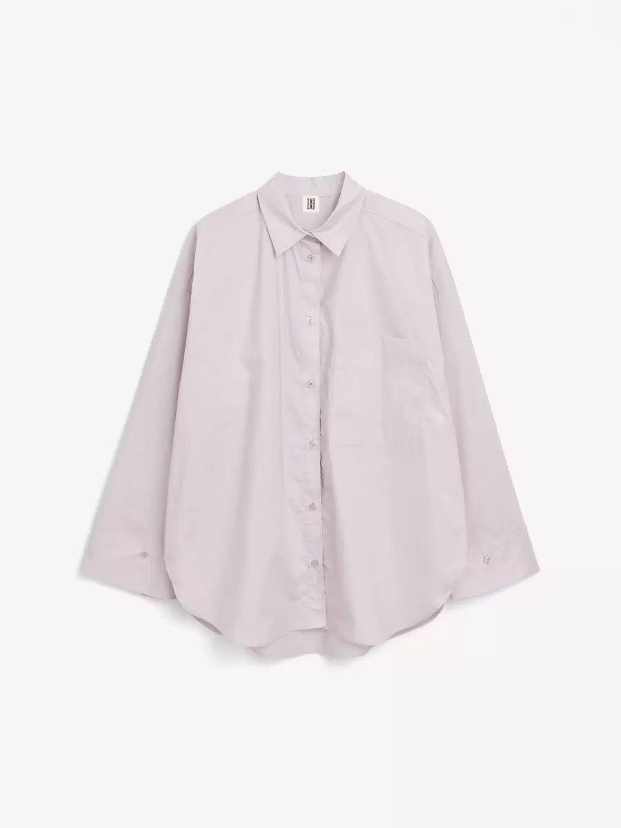 Skjorter Og Toppe By Malene Birger Derris Skjorte Pastel Violet Kvinder - 3