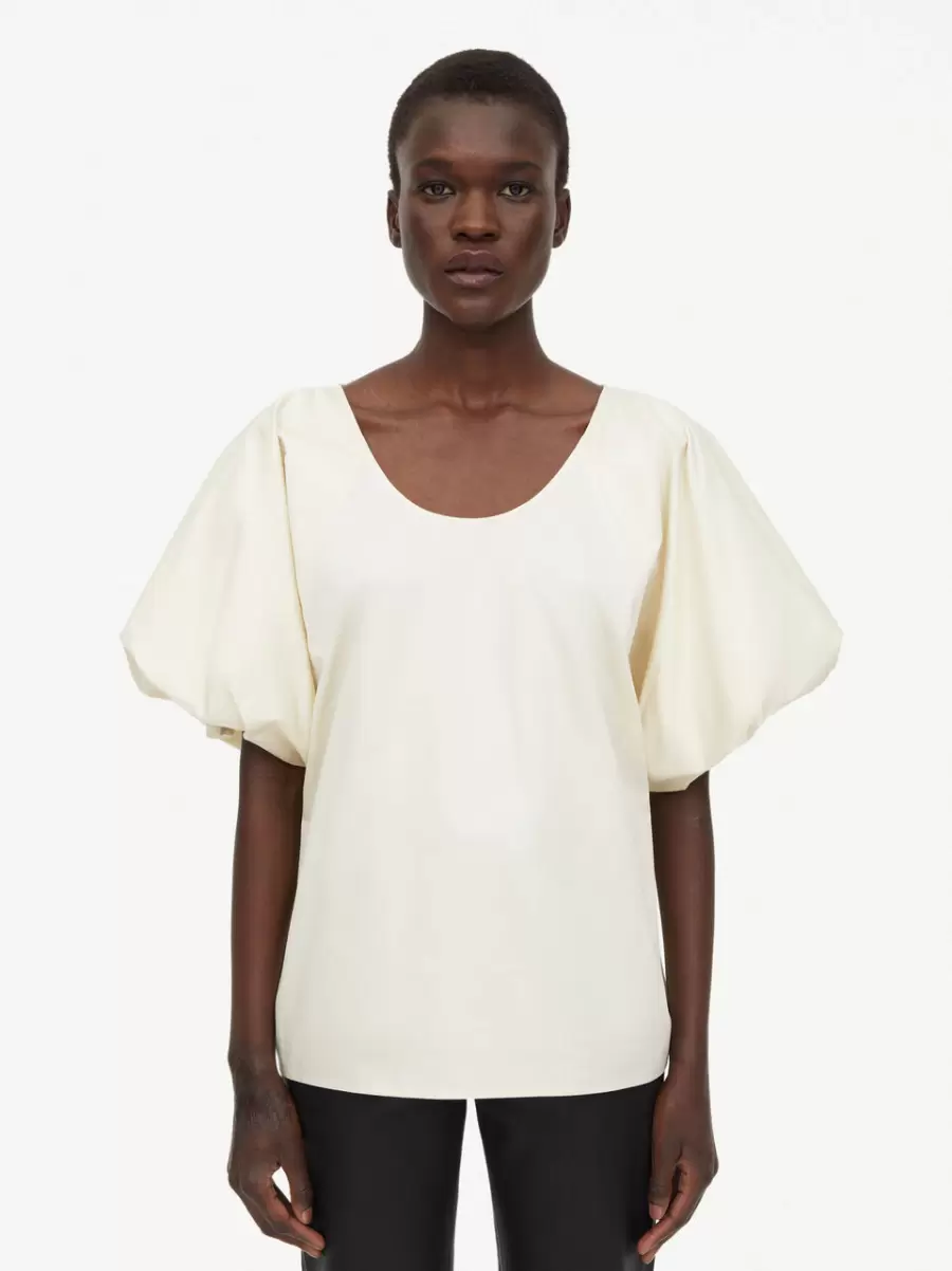 Kvinder Piamontia Bluse Pearl Skjorter Og Toppe By Malene Birger - 2