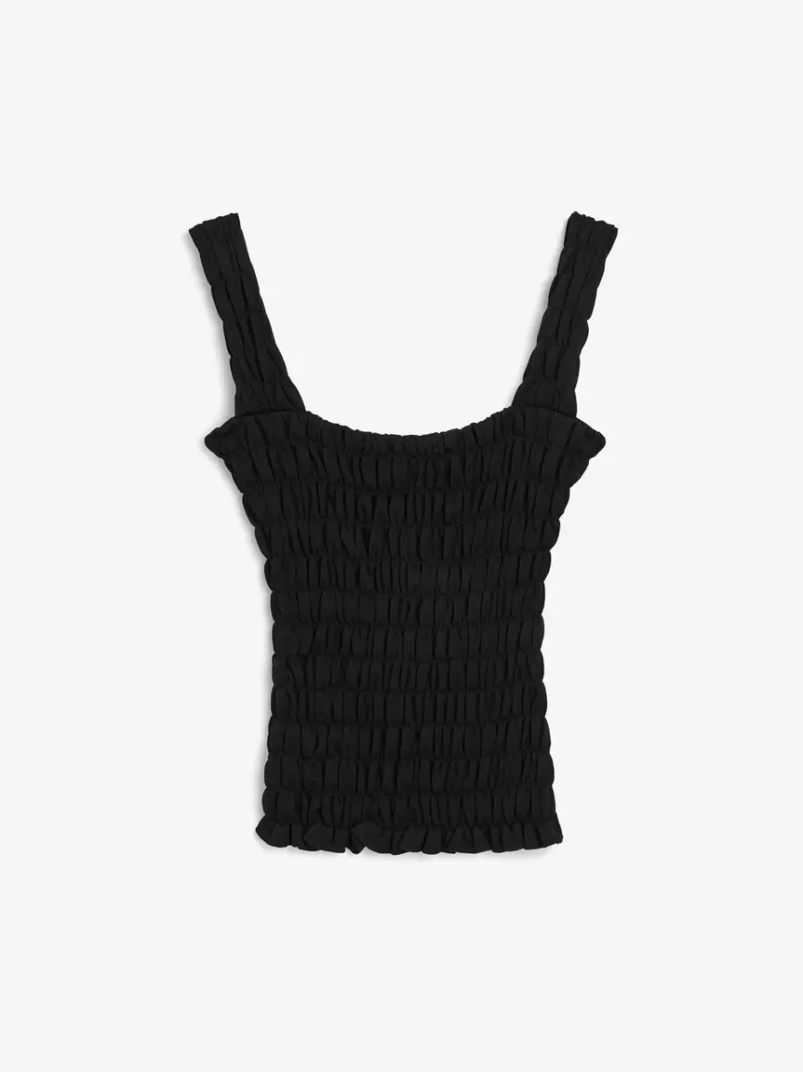 Kvinder Elnaz Top Black Skjorter Og Toppe By Malene Birger - 3