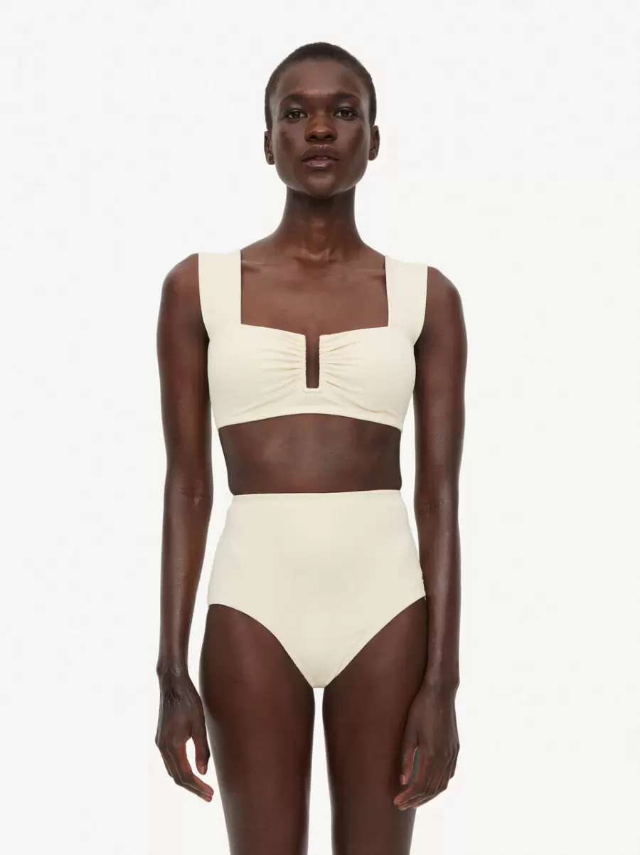 Swimwear Vanilla Cream Belira Bikinitop By Malene Birger Kvinder - 2