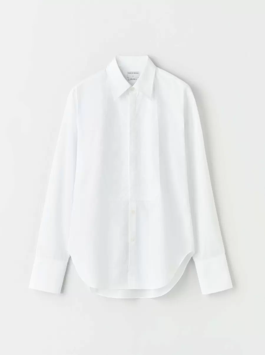 Herre Tiger Of Sweden S. 3 Shirt Forfremmelse Skjorter Pure White