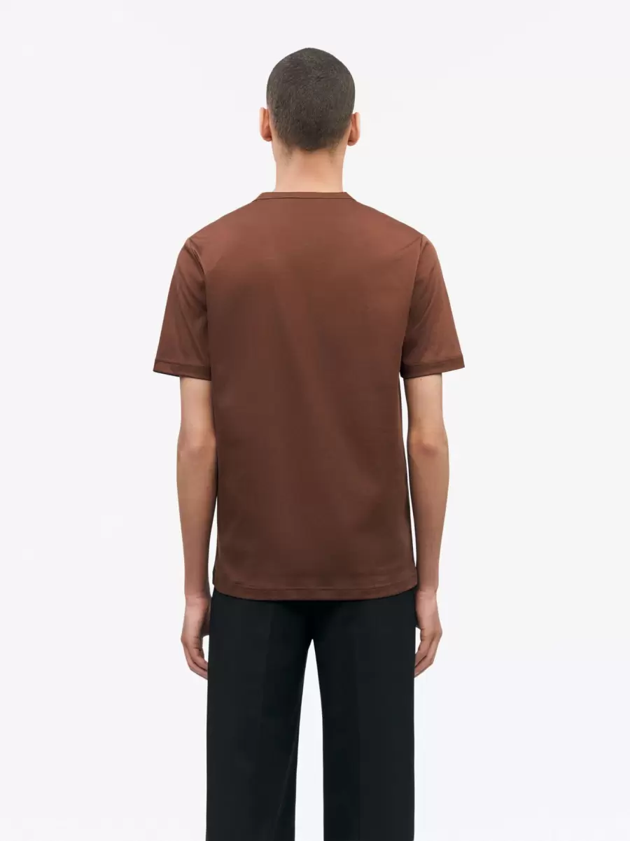 T-Shirts Golden Brown Tiger Of Sweden Producent Olaf T-Shirt Herre - 2