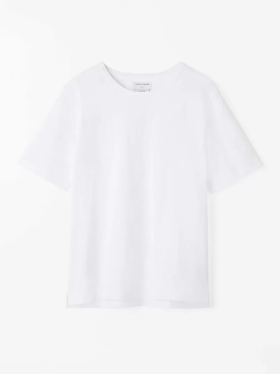 Pure White J.1 T-Shirt T-Shirts Udsalgspris Tiger Of Sweden Herre - 1