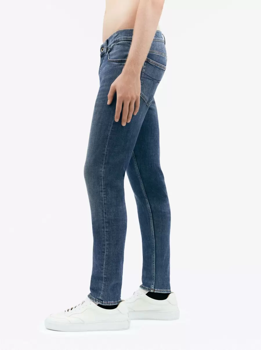 Herre Jeans Midnight Blue Tiger Of Sweden Mode Evolve Jeans - 3