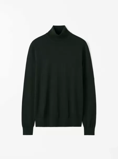 Strik Tiger Of Sweden Mode Nevile Sweater Black Green Herre