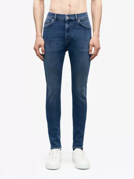 Herre Evolve Jeans Butik Jeans Medium Blue Tiger Of Sweden