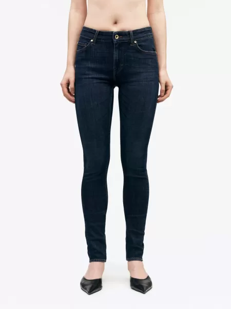 Slight Jeans Tiger Of Sweden Dame Standard Jeans Medium Blue